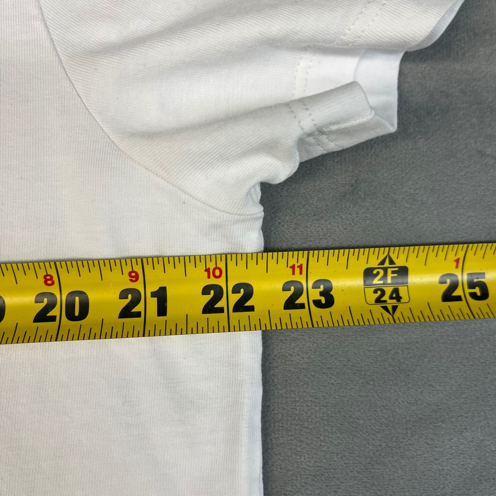 Amiri Floral Graphic T-Shirt Men's Size Large White Crewneck Tee - Picture 5 of 9